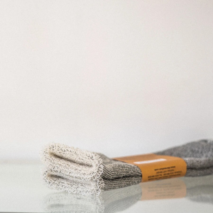 Thermohair Ladies Anklet Socks - Grey, Black or Natural