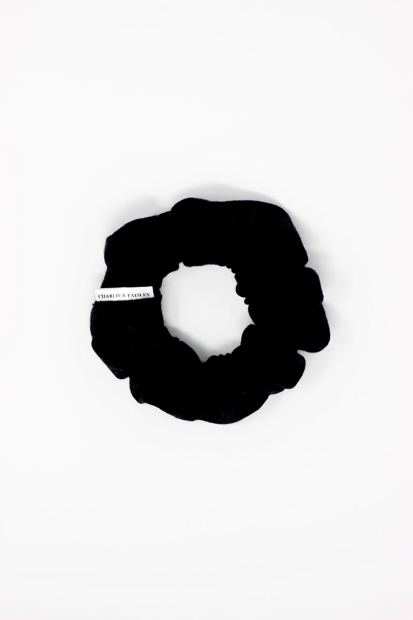 Charlie & Paisley Thelma Modal Petite Scrunchie in Black