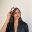 Organic Silk Loop Headband - Pink