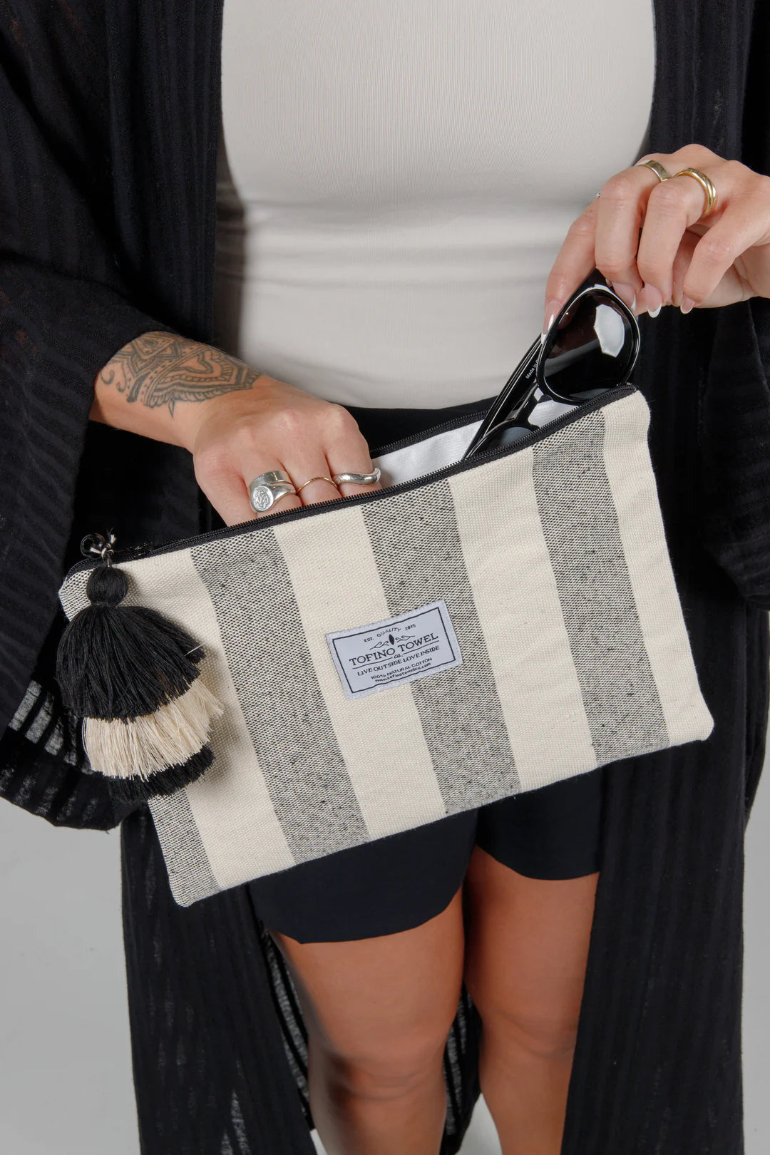 Tofino Towel Co. The Orla Tassel Pouch