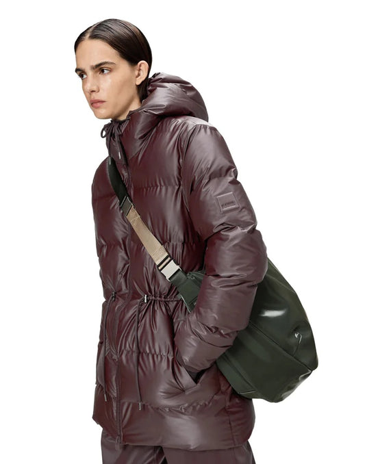 RAINS Valera Large Shoulder Bag - Swamp