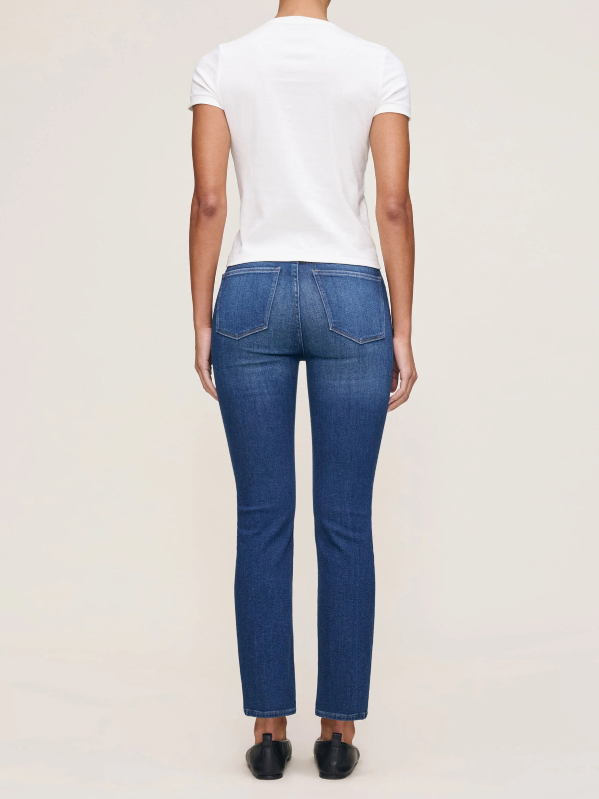DL 1961 Mara Straight Leg Ankle Jeans - Santa Monica
