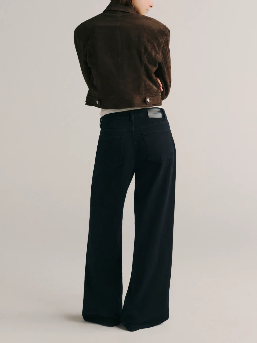 DL 1961 Alex Wide Leg Mid Rise 32" - Nightfall Aura