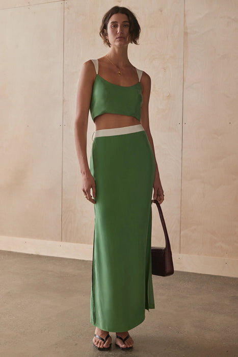 Rosetta Skirt - Matcha