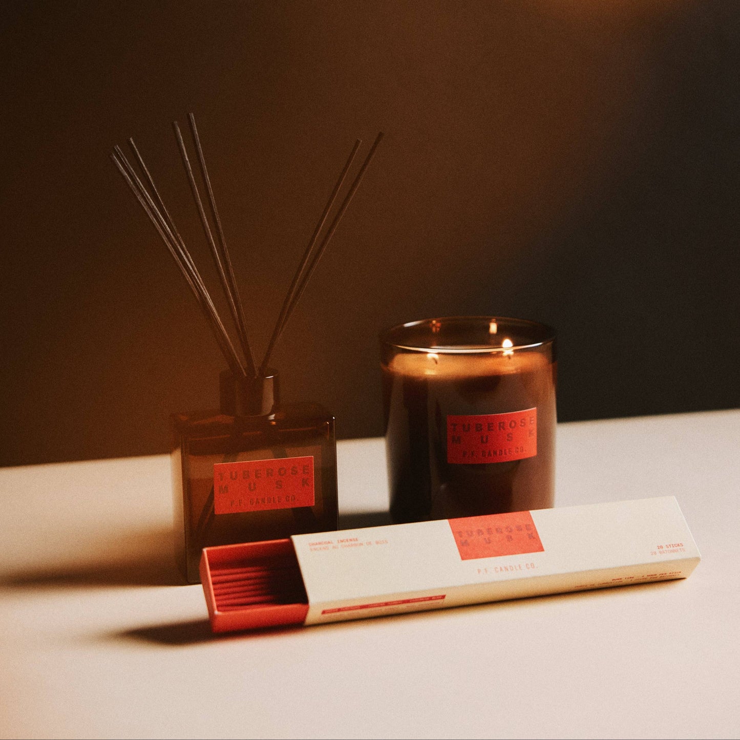 P.F. Candle Co. Tuberose Musk – HI-FI Incense Sticks