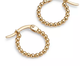 Mini Baller Hoop Earring - Gold