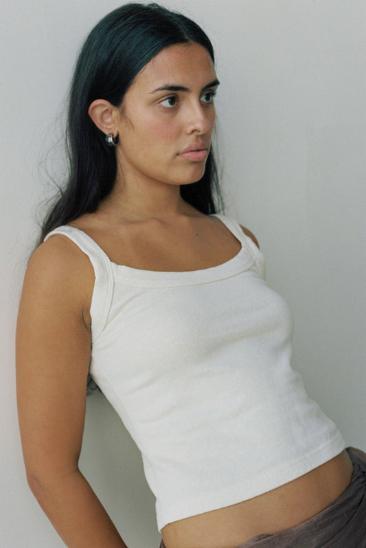 Merge Hemp Breeze Tank Top - Natural / Undyed