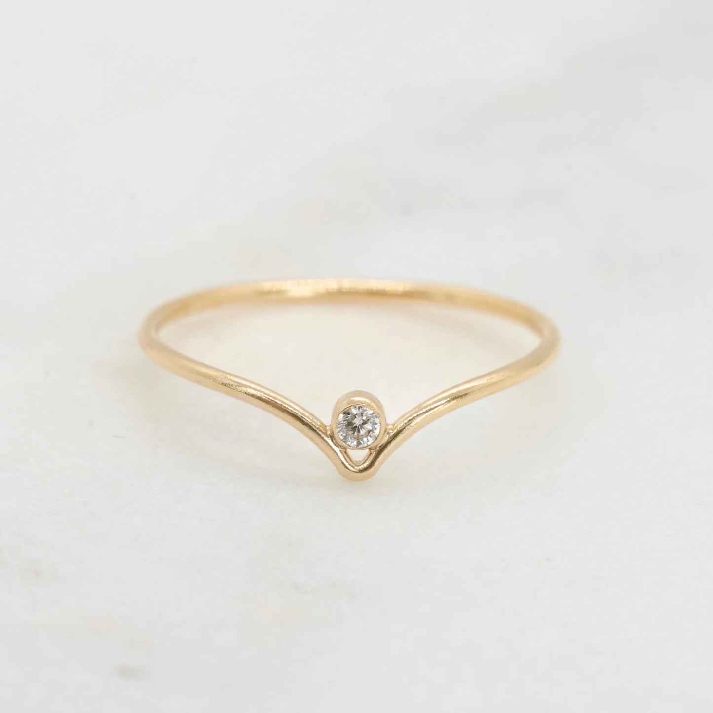 Petite Gold Aria Ring - Various