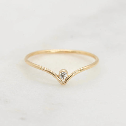 Petite Gold Aria Ring - Various