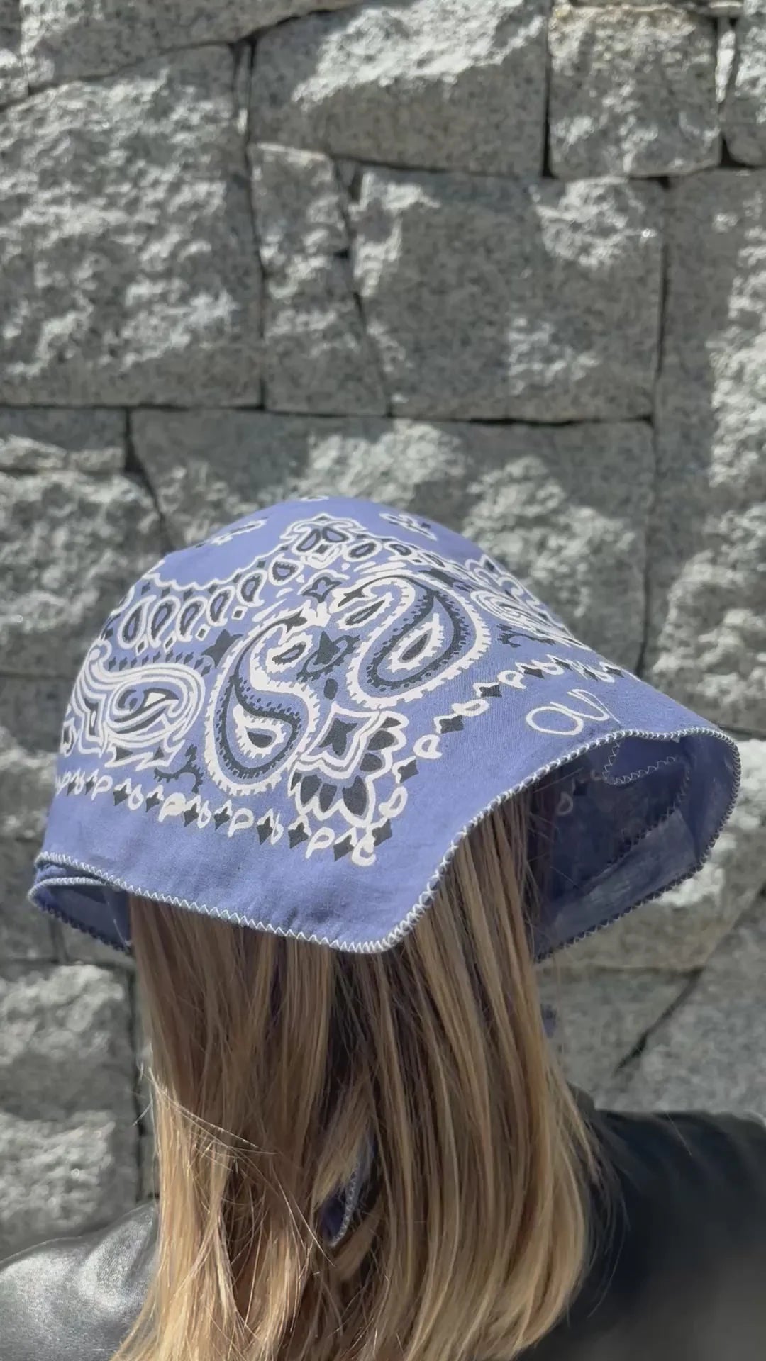 Oud Wears - The Vintage Bandana - Vintage Blue