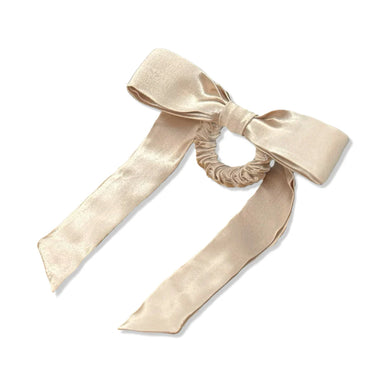 Skinny Silk Bow Scrunchies - Various