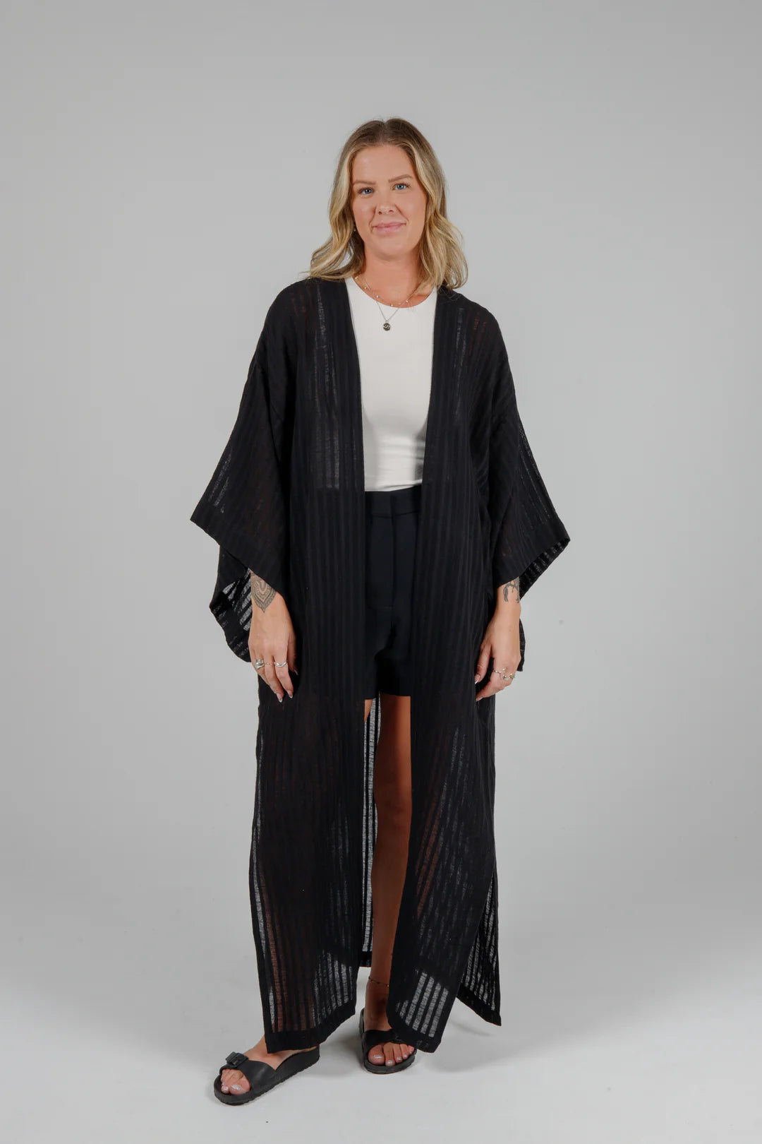 Tofino Towel Co. The Posey Linen Blend Cover Up
