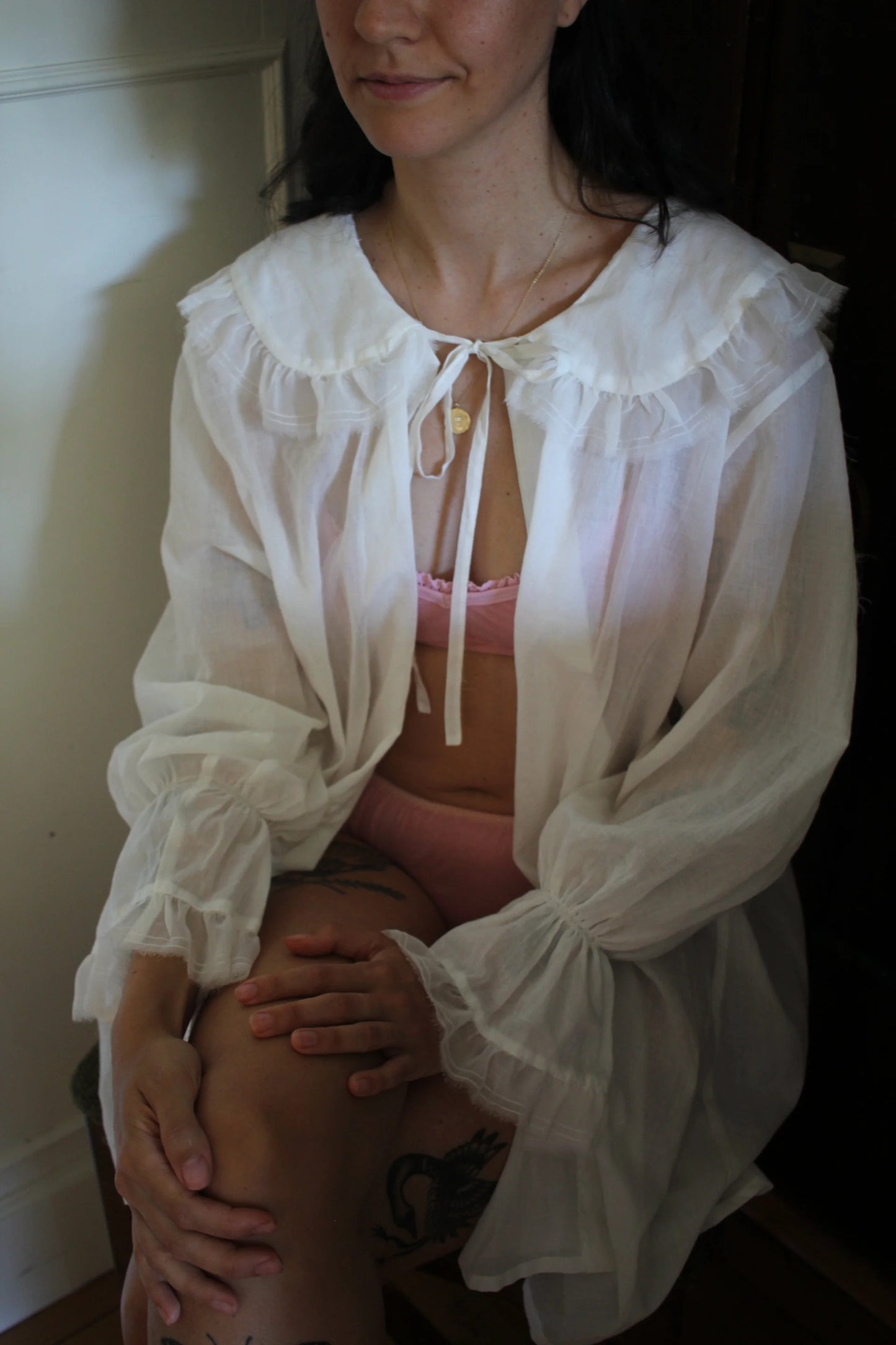 Smith Bowen Romantic Shirt Robe