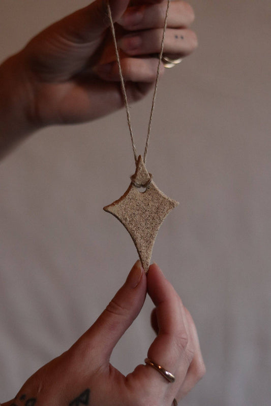 of the earth:: Gathered Earth Ornament - Star