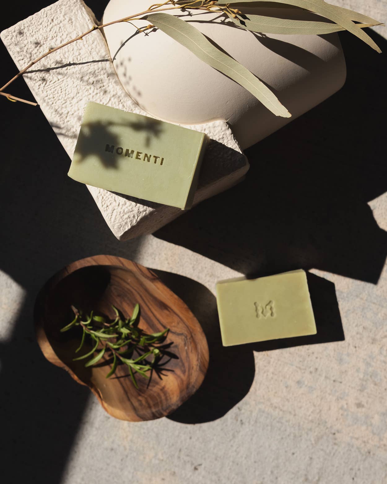 Momenti Botanicals Rosemary Garden Soap Bar