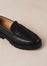 Dexter Black Leather Loafers - Black