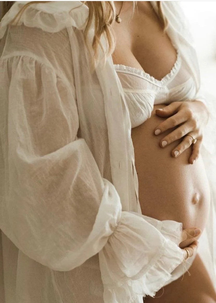 Smith Bowen Romantic Shirt Robe