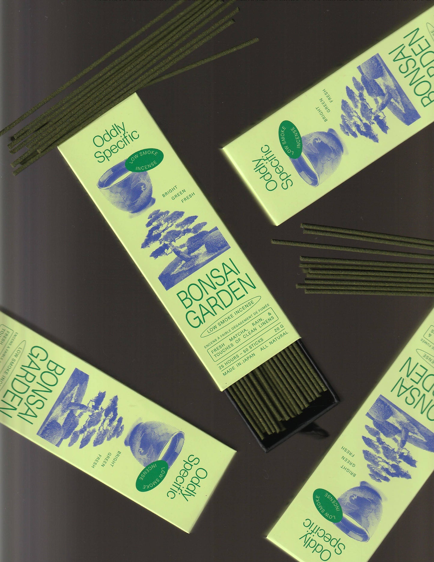 Oddly Specific Low Smoke Incense - Bonsai Garden