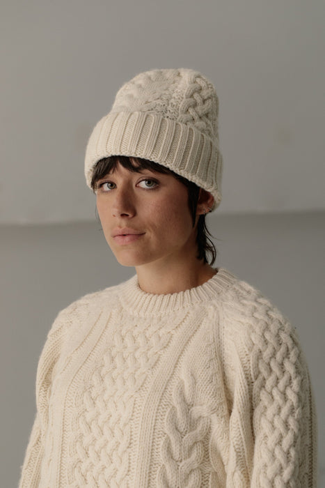 Bare Knitwear Porteau Cable Beanie - Various Colours