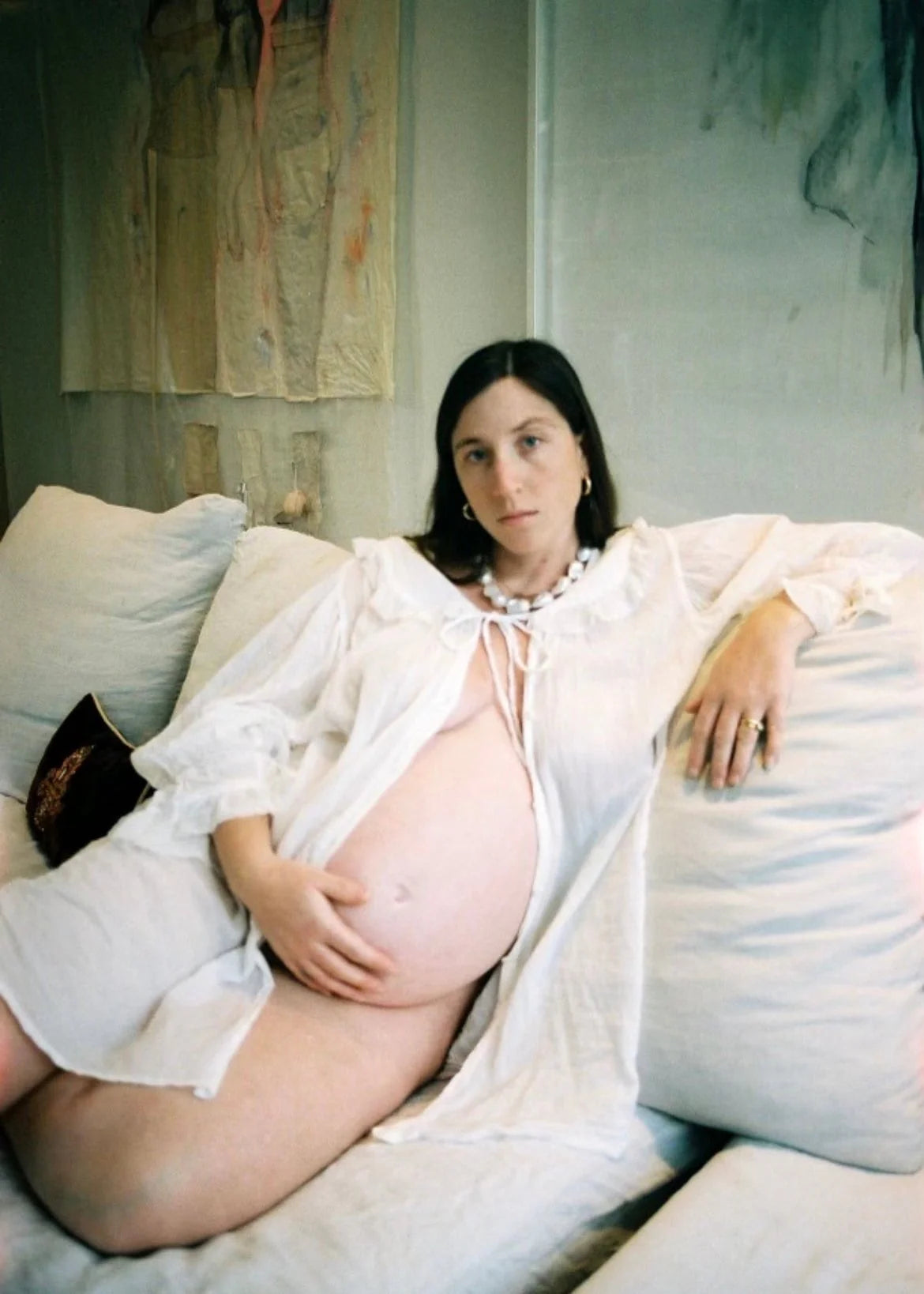 Smith Bowen Romantic Shirt Robe