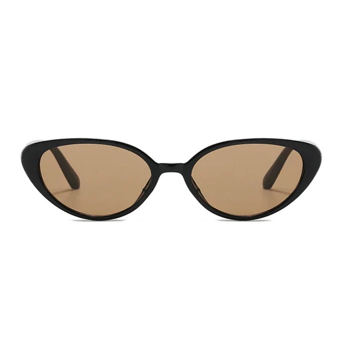 Shady Lady Lucy Sunglasses - Black/ Brown