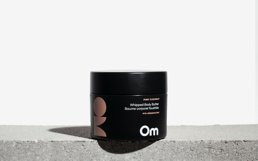 Om Organics Pink Coconut Whipped Nourishing Body Butter