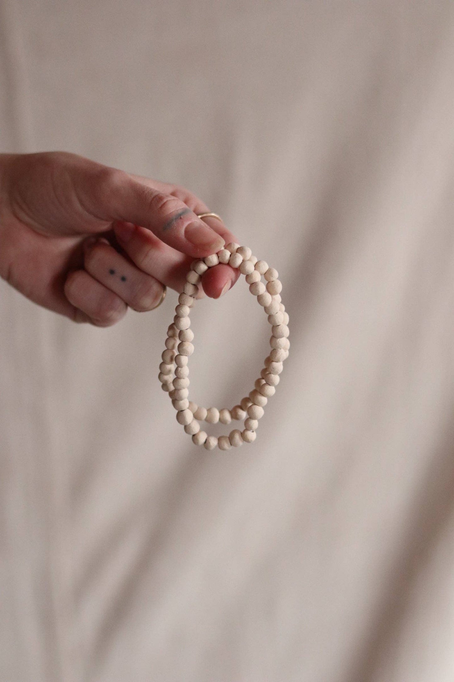 of the earth:: Orgánica Bracelet in Bone - Small