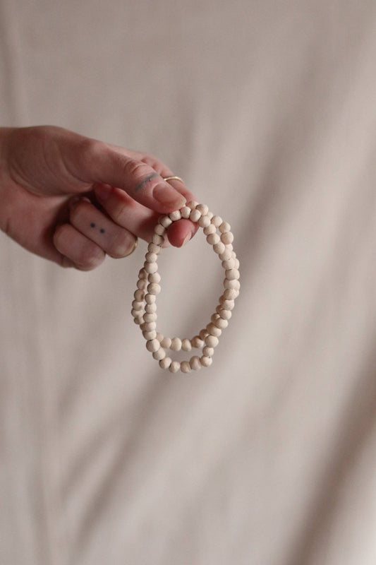 of the earth:: Orgánica Bracelet in Bone - Small