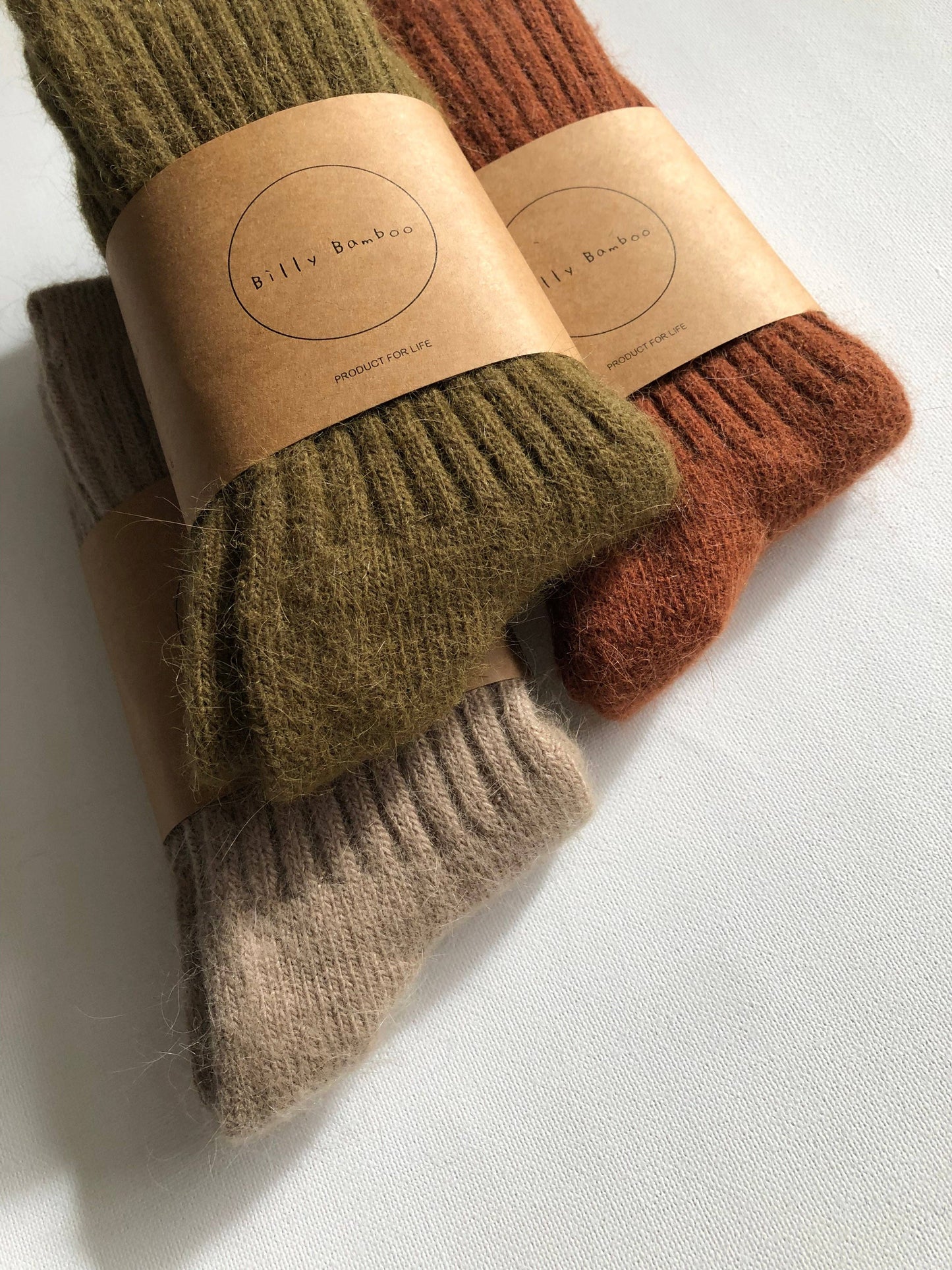 Royal Angora Wool Socks - Various Colours