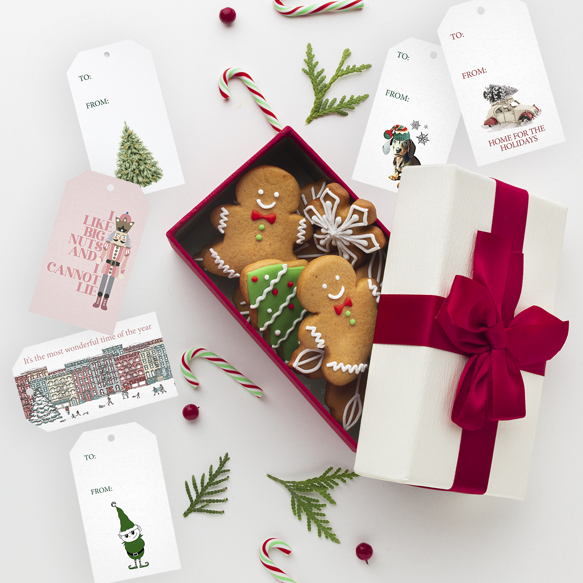 Cardideology Gift Tags - Elf