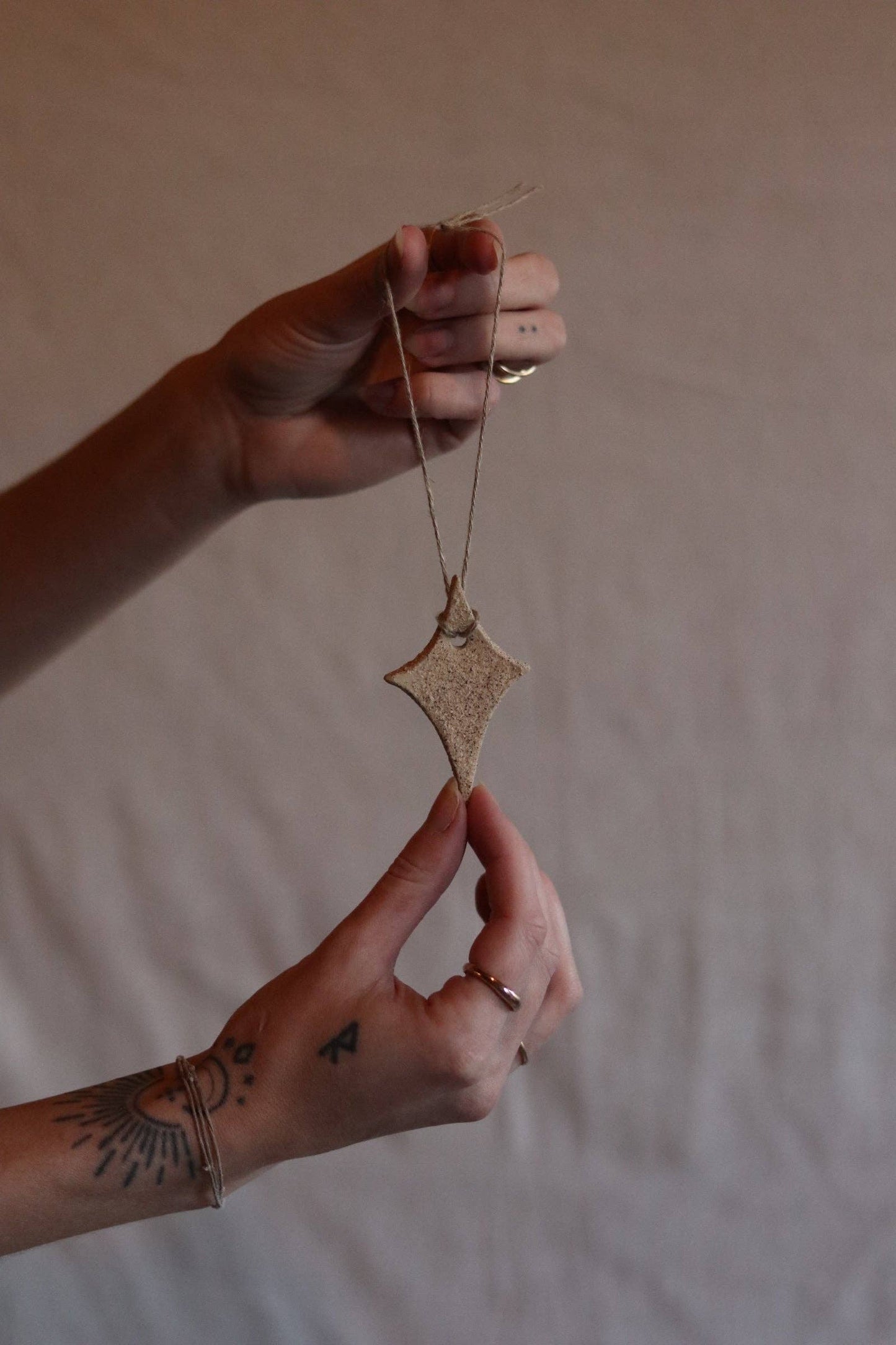 of the earth:: Gathered Earth Ornament - Star