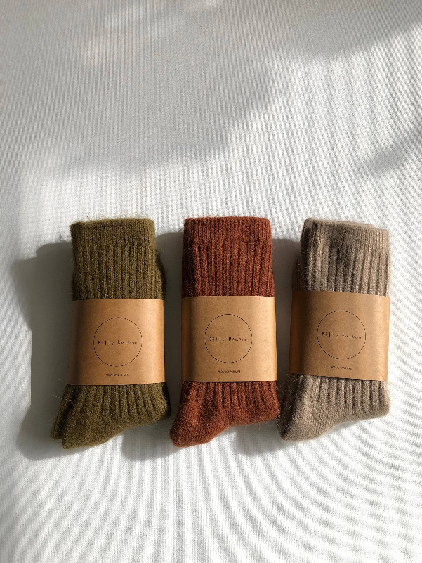Royal Angora Wool Socks - Various Colours