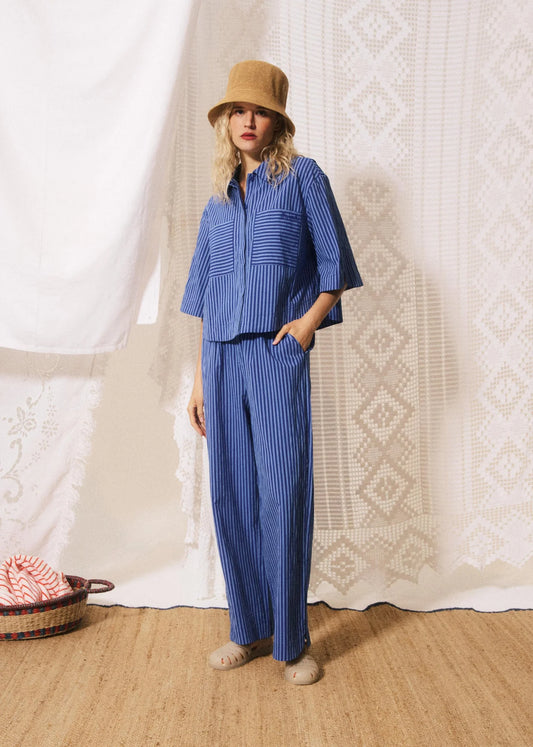 FRNCH Annunziata Trousers - Electric Blue