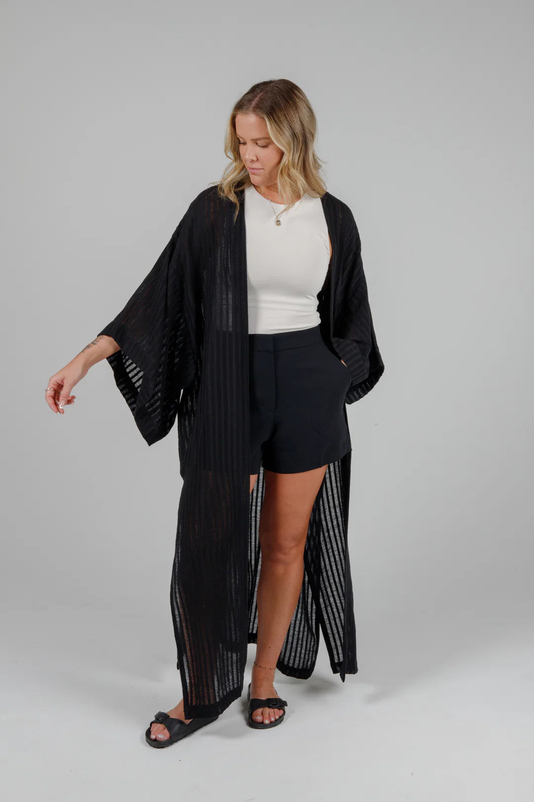 Tofino Towel Co. The Posey Linen Blend Cover Up