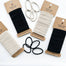 Organic Biodegradable Plastic Free Hair Ties - Various