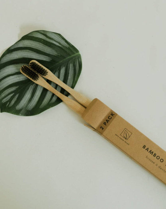 Zero Waste MVMT - 2 Pack Bamboo Toothbrush