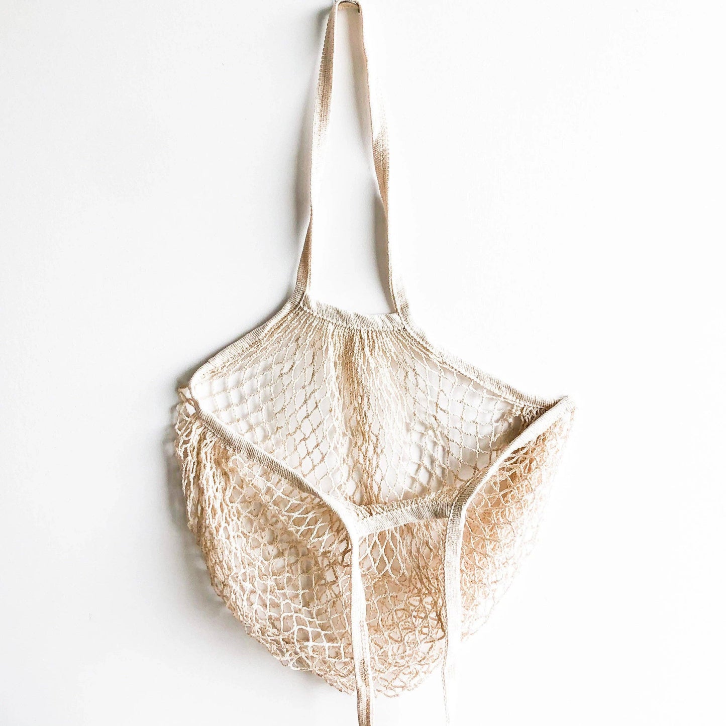 Reusable Organic Cotton Mesh Shopping Bag - Large