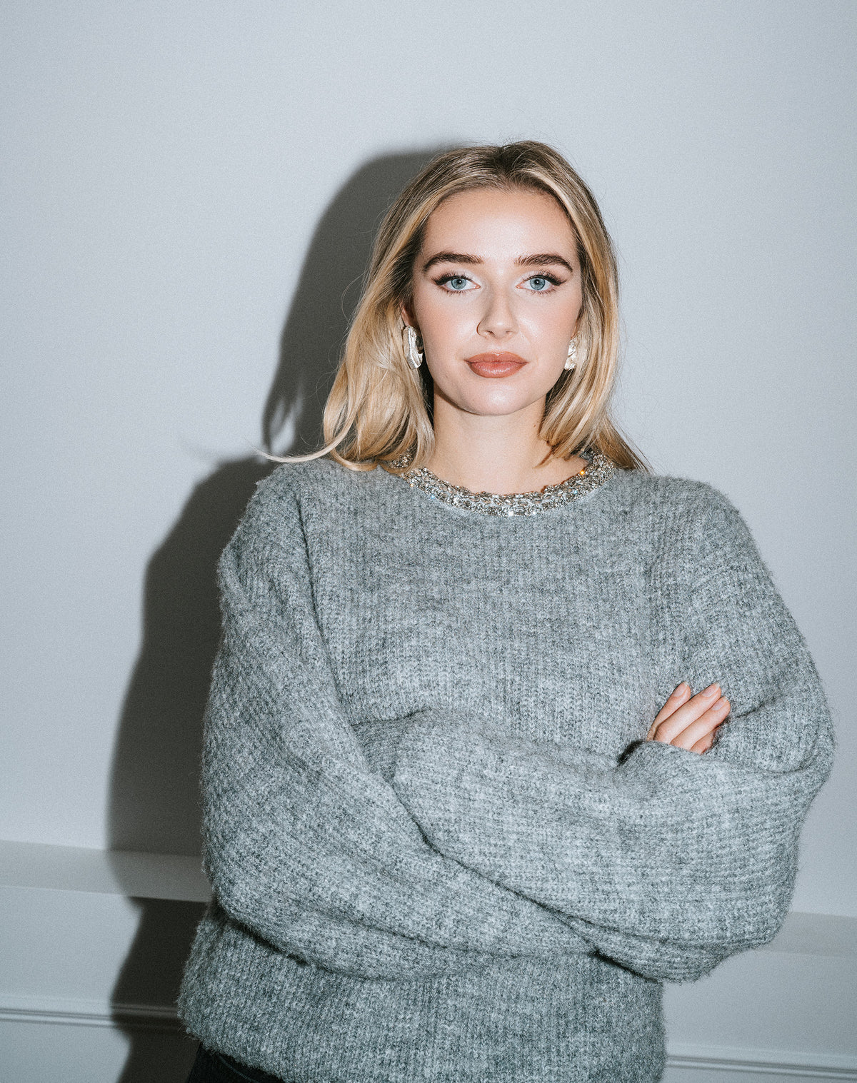 Brunette the Label Blair Knit Crew