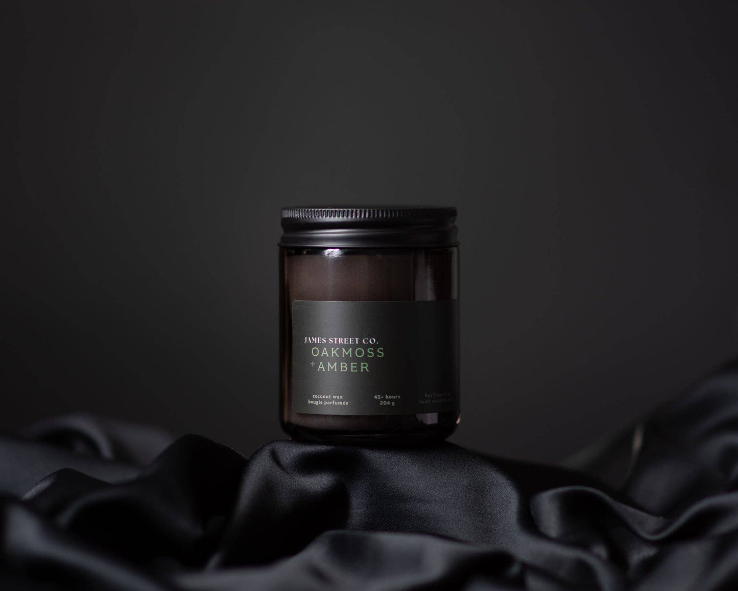 James Street Co. Oakmoss + Amber Candle - 8oz