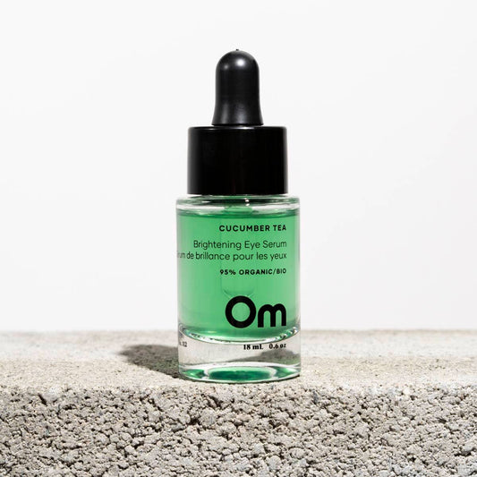 Om Organics Cucumber Tea Brightening Eye Serum: Full Size - 18 ml