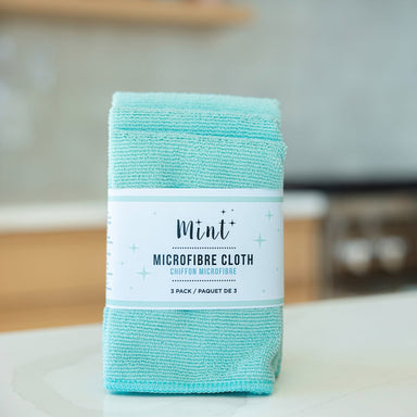 Mint Microfibre Cloth (3 pack)