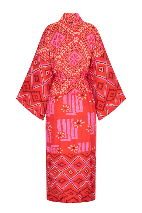 Spell Libertine Reversible Robe - Cayenne