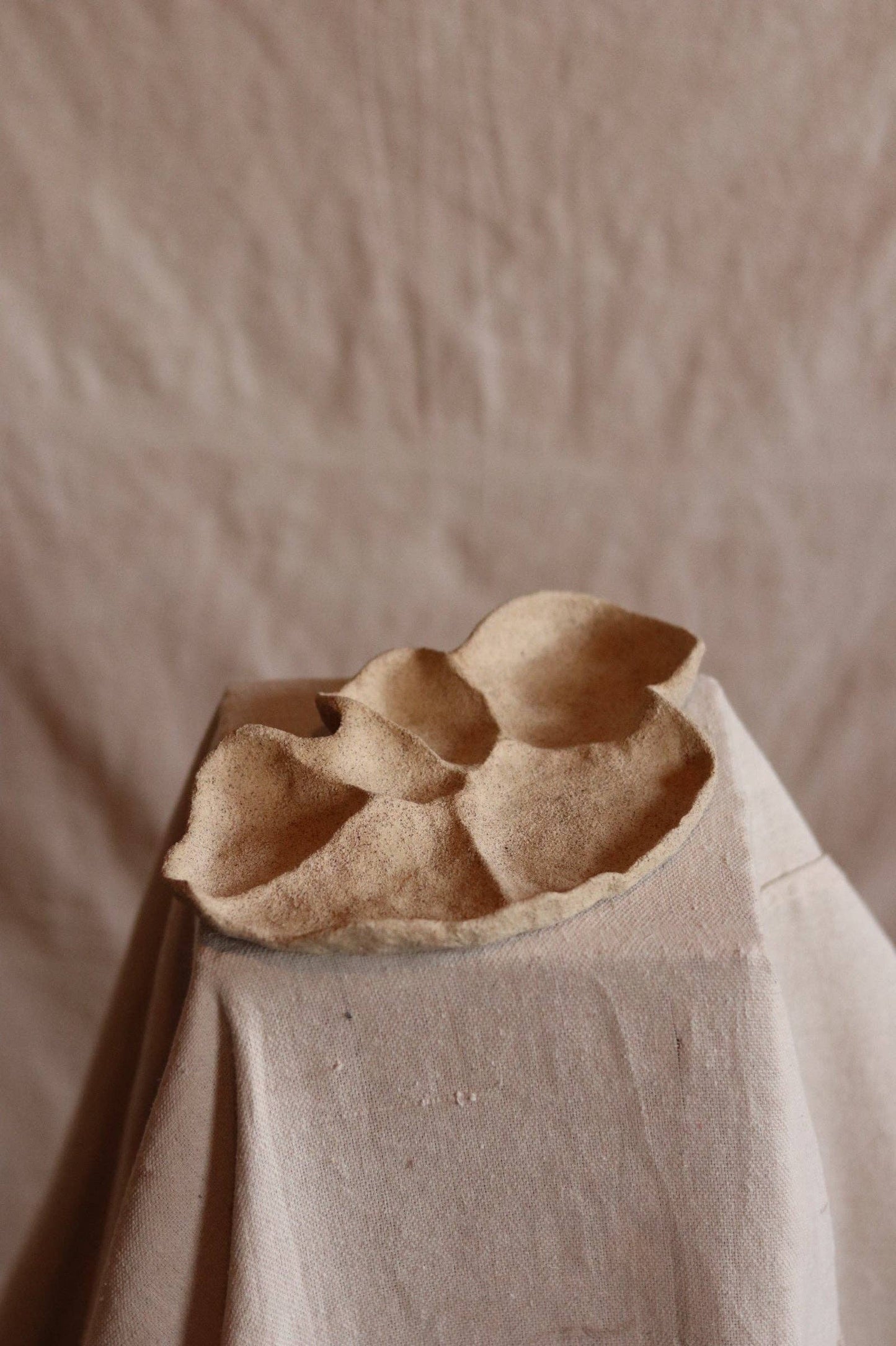 of the earth:: 10" Gathered Earth Sculptural Dish