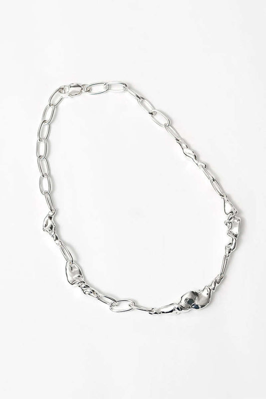Wolf Circus Tidal Necklace - Silver