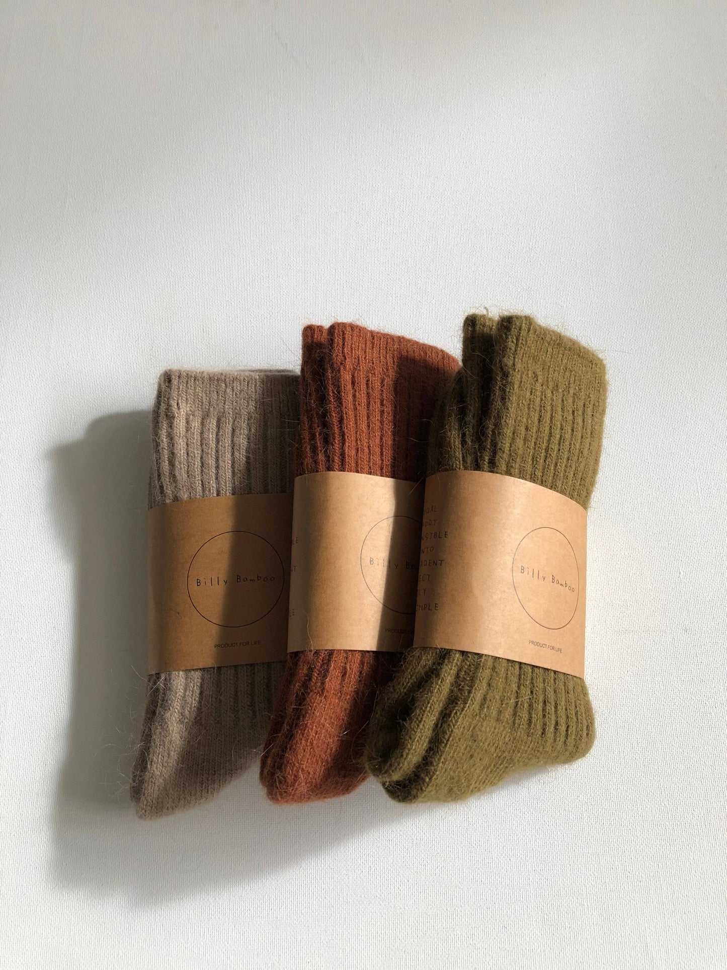 Royal Angora Wool Socks - Various Colours