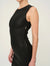 Esme Midi Dress - Black Coated