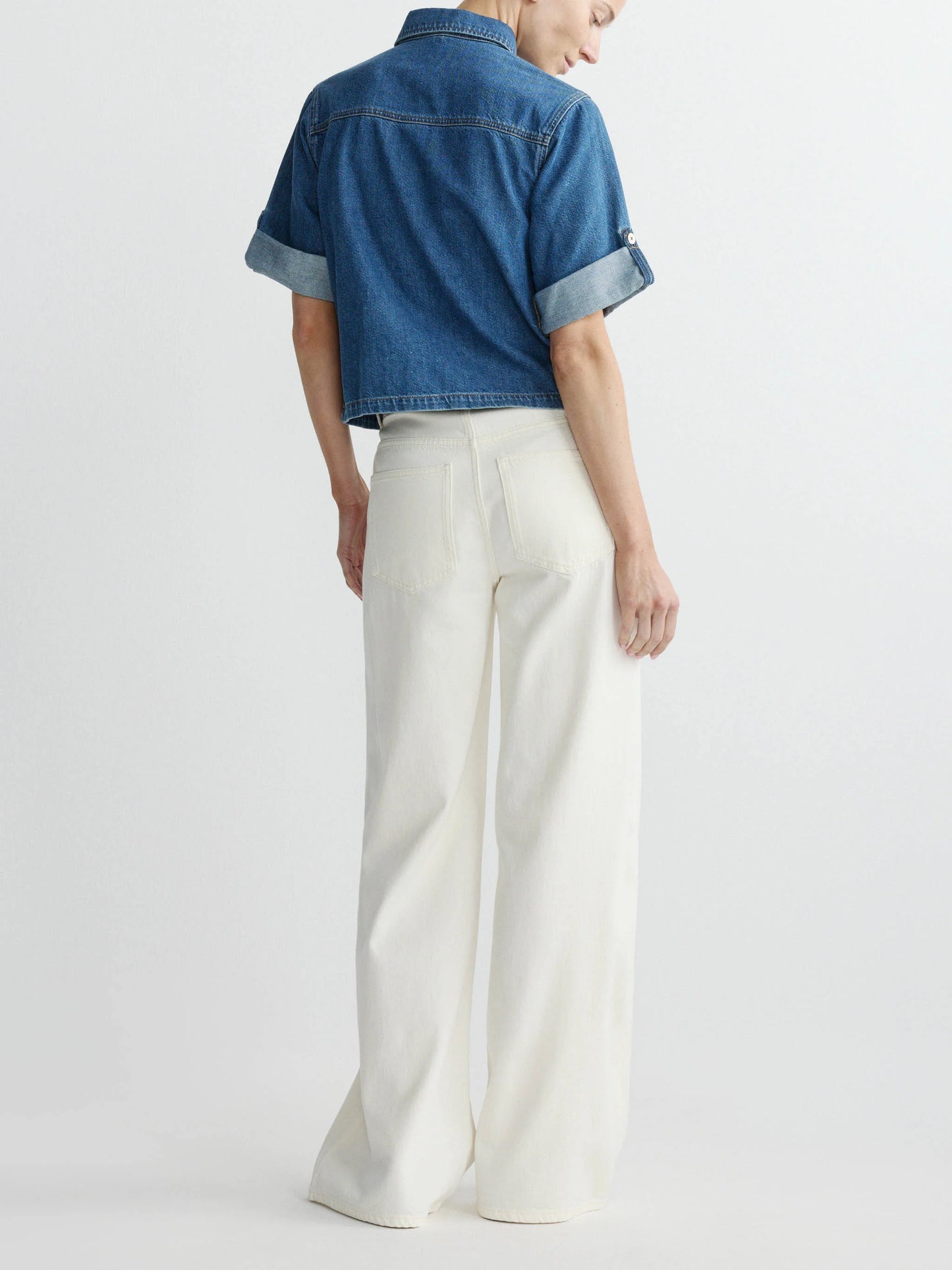 DL 1961 Montauk Shirt with Cuffed Sleeve - North Beach