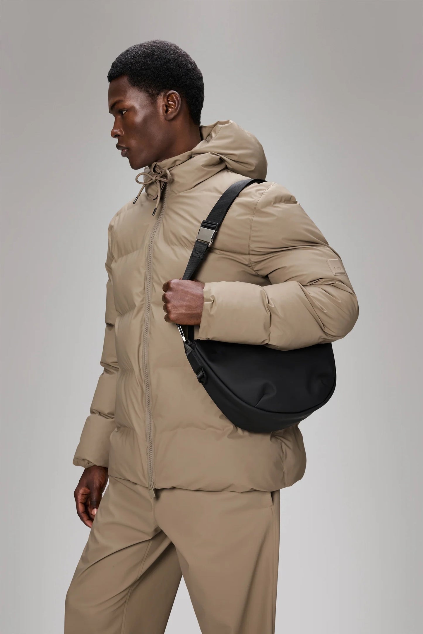 RAINS Valera Shoulder Bag - Black