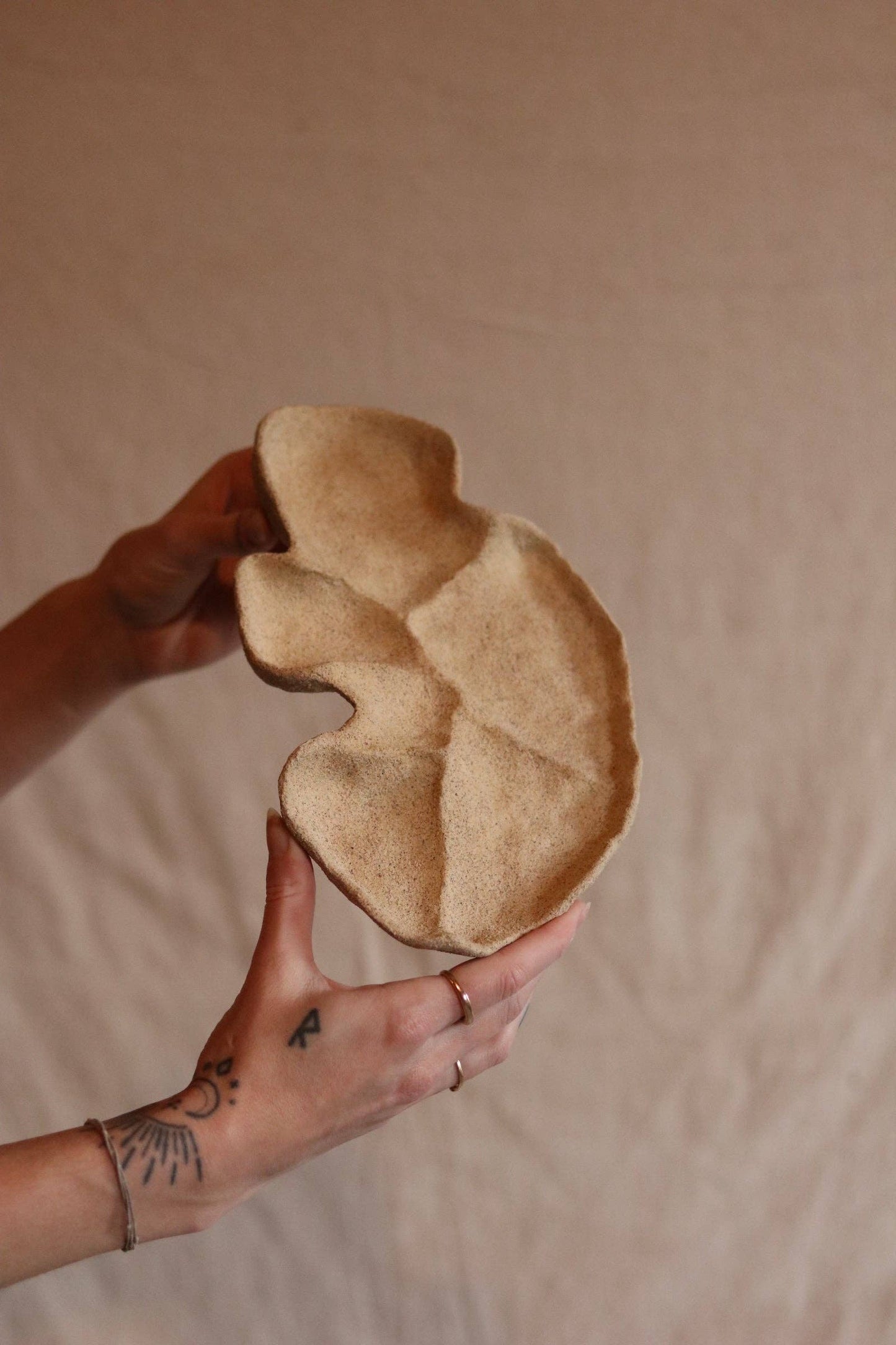 of the earth:: 10" Gathered Earth Sculptural Dish