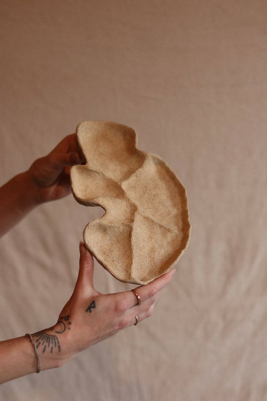 of the earth:: 10" Gathered Earth Sculptural Dish